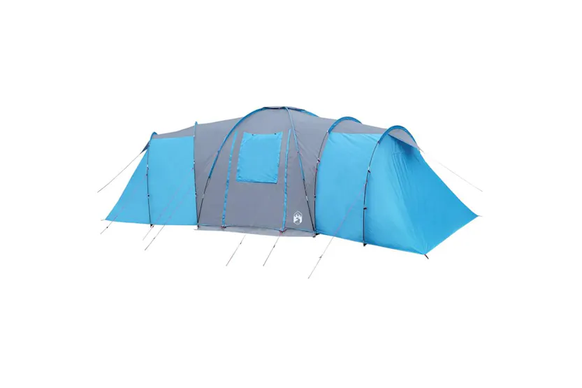 Vidaxl Family Tent Dome 12-person Blue Waterproof Vidaxl Family Tent Dome 12-person Blue Waterproof