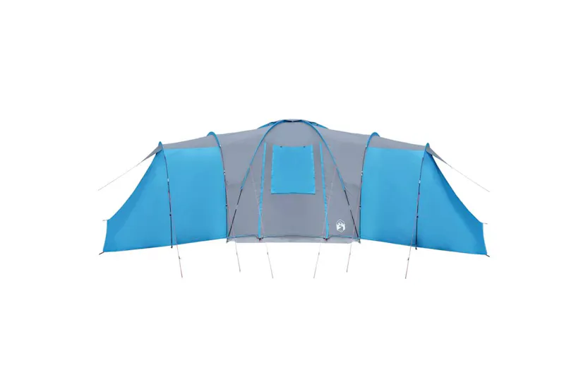 Vidaxl Family Tent Dome 12-person Blue Waterproof Vidaxl Family Tent Dome 12-person Blue Waterproof