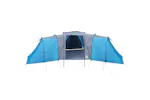Vidaxl Family Tent Dome 12-person Blue Waterproof Vidaxl Family Tent Dome 12-person Blue Waterproof