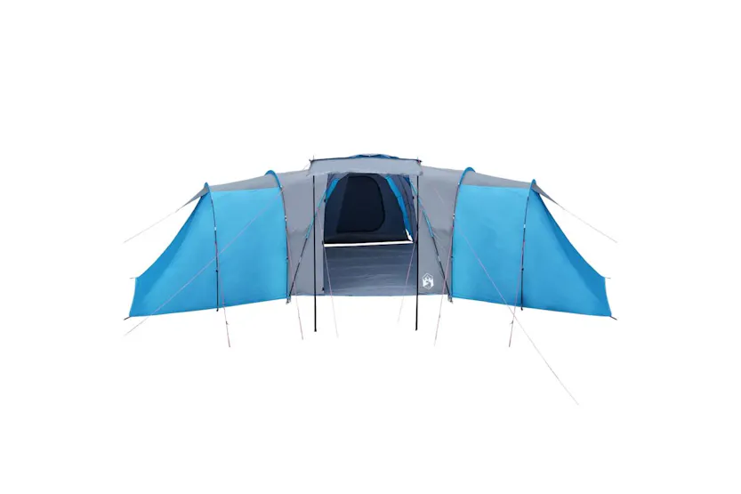 Vidaxl Family Tent Dome 12-person Blue Waterproof Vidaxl Family Tent Dome 12-person Blue Waterproof