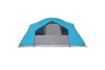 Vidaxl Family Tent Crossvent 8-person Blue Waterproof Vidaxl Family Tent Crossvent 8-person Blue Waterproof