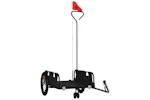 Vidaxl Bike Trailer Black Oxford Fabric And Iron Vidaxl Bike Trailer Black Oxford Fabric And Iron