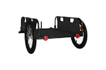 Vidaxl Bike Trailer Black Oxford Fabric And Iron Vidaxl Bike Trailer Black Oxford Fabric And Iron