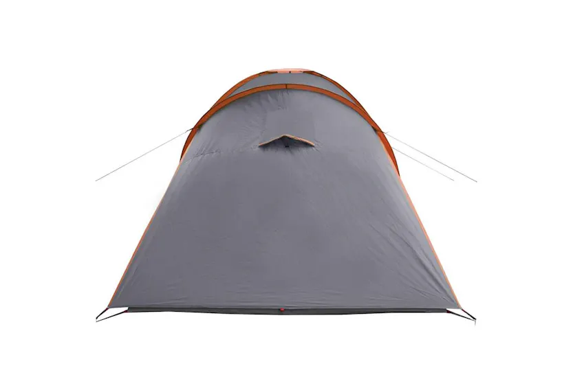 Vidaxl Family Tent Dome 6-person Grey And Orange Waterproof Vidaxl Family Tent Dome 6-person Grey And Orange Waterproof