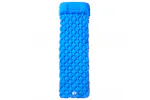 Vidaxl Inflating Camping Mattress With Pillow 1-person Blue Vidaxl Inflating Camping Mattress With Pillow 1-person Blue