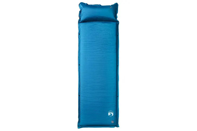 Vidaxl Self Inflating Camping Mattress With Pillow 1-person Turquoise Vidaxl Self Inflating Camping Mattress With Pillow 1-person Turquoise