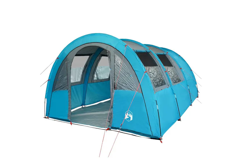 Vidaxl Camping Tent Tunnel 4-person Blue Waterproof Vidaxl Camping Tent Tunnel 4-person Blue Waterproof