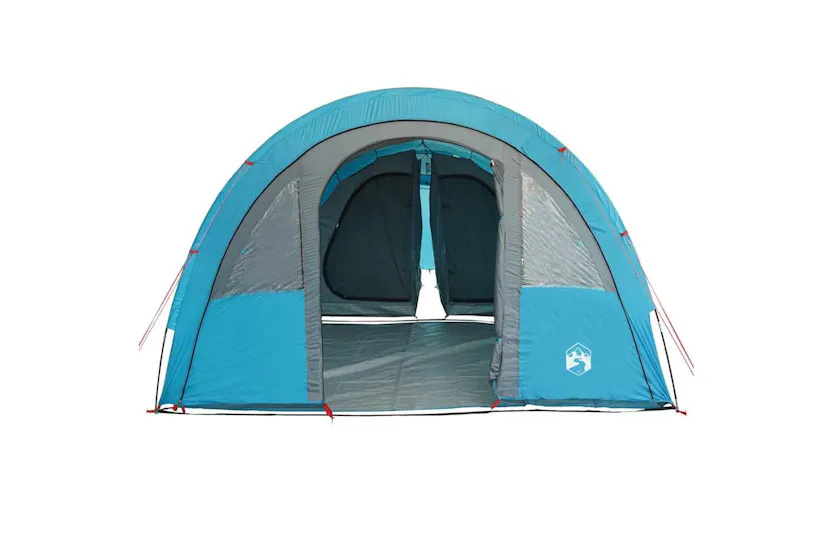Vidaxl Camping Tent Tunnel 4-person Blue Waterproof Vidaxl Camping Tent Tunnel 4-person Blue Waterproof