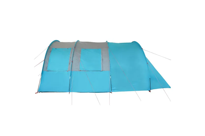 Vidaxl Camping Tent Tunnel 4-person Blue Waterproof Vidaxl Camping Tent Tunnel 4-person Blue Waterproof