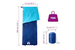 Vidaxl Sleeping Bag For Adults Camping 3 Seasons Vidaxl Sleeping Bag For Adults Camping 3 Seasons