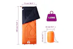 Vidaxl Sleeping Bag For Adults Camping 3 Seasons Vidaxl Sleeping Bag For Adults Camping 3 Seasons