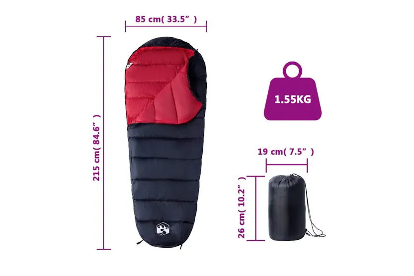Vidaxl Mummy Sleeping Bag For Adults Camping 3 Seasons Vidaxl Mummy Sleeping Bag For Adults Camping 3 Seasons