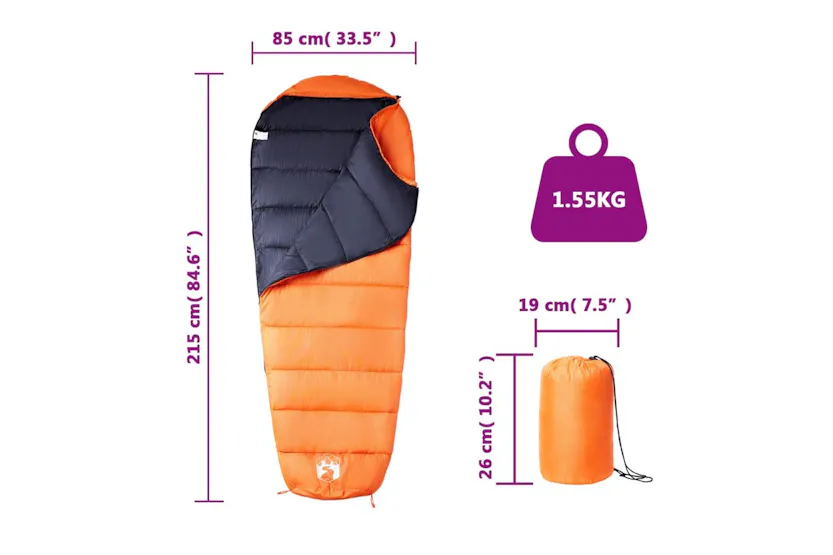 Vidaxl Mummy Sleeping Bag For Adults Camping 3 Seasons Vidaxl Mummy Sleeping Bag For Adults Camping 3 Seasons