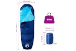 Vidaxl Mummy Sleeping Bag For Adults Camping 3 Seasons Vidaxl Mummy Sleeping Bag For Adults Camping 3 Seasons