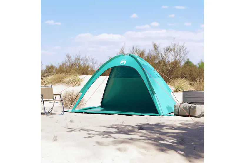 Vidaxl Beach Tent Sea Green Waterproof Vidaxl Beach Tent Sea Green Waterproof