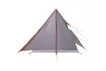 Vidaxl Camping Tent 2-person Grey And Orange Waterproof Vidaxl Camping Tent 2-person Grey And Orange Waterproof
