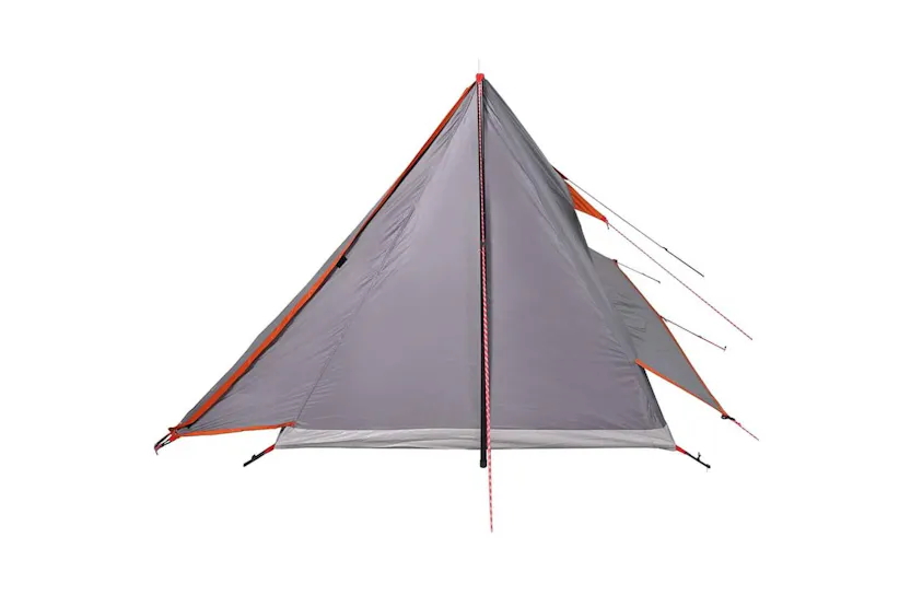 Vidaxl Camping Tent 2-person Grey And Orange Waterproof Vidaxl Camping Tent 2-person Grey And Orange Waterproof