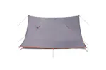 Vidaxl Camping Tent 2-person Grey And Orange Waterproof Vidaxl Camping Tent 2-person Grey And Orange Waterproof