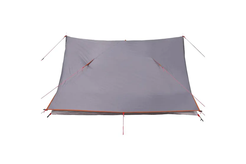 Vidaxl Camping Tent 2-person Grey And Orange Waterproof Vidaxl Camping Tent 2-person Grey And Orange Waterproof