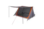 Vidaxl Camping Tent 2-person Grey And Orange Waterproof Vidaxl Camping Tent 2-person Grey And Orange Waterproof