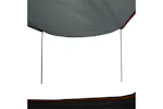 Vidaxl Camping Tent 2-person Grey And Orange Waterproof Vidaxl Camping Tent 2-person Grey And Orange Waterproof