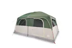Vidaxl Family Tent Cabin 8-person Green Waterproof Vidaxl Family Tent Cabin 8-person Green Waterproof