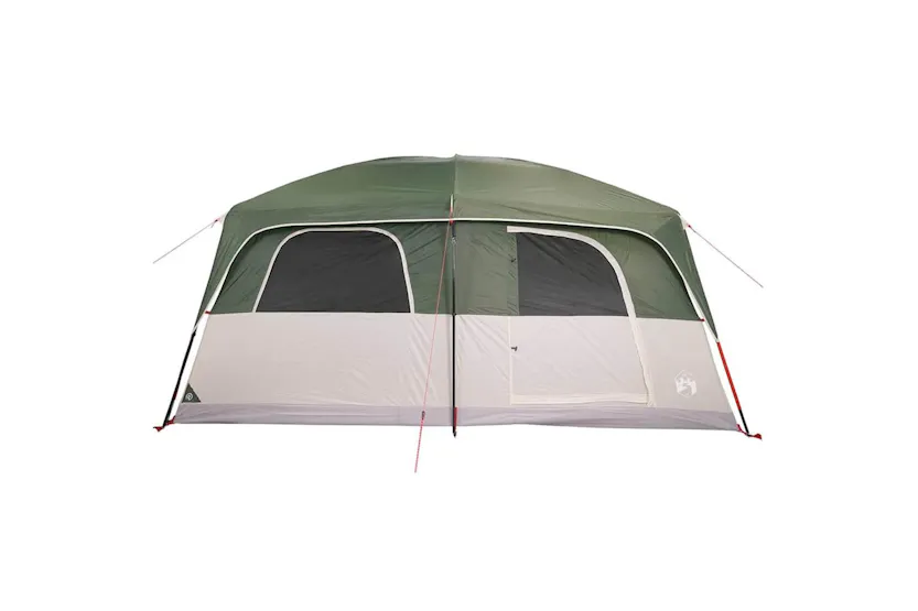 Vidaxl Family Tent Cabin 8-person Green Waterproof Vidaxl Family Tent Cabin 8-person Green Waterproof