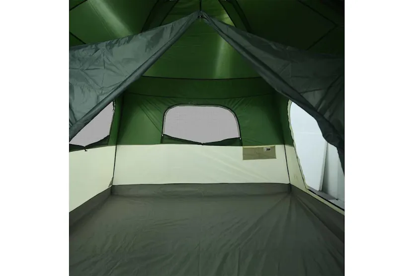 Vidaxl Family Tent Cabin 8-person Green Waterproof Vidaxl Family Tent Cabin 8-person Green Waterproof