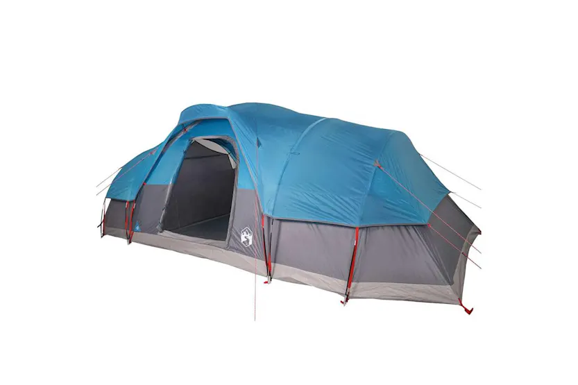 Vidaxl Family Tent Dome 11-person Blue Waterproof Vidaxl Family Tent Dome 11-person Blue Waterproof