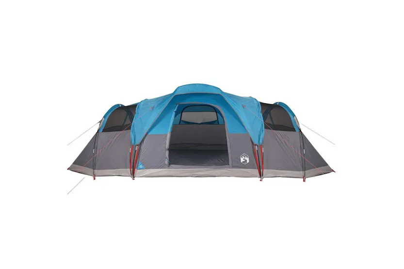 Vidaxl Family Tent Dome 11-person Blue Waterproof Vidaxl Family Tent Dome 11-person Blue Waterproof