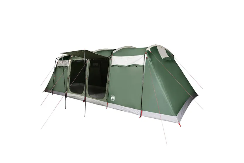 Vidaxl Family Tent Tunnel 8-person Green Waterproof Vidaxl Family Tent Tunnel 8-person Green Waterproof