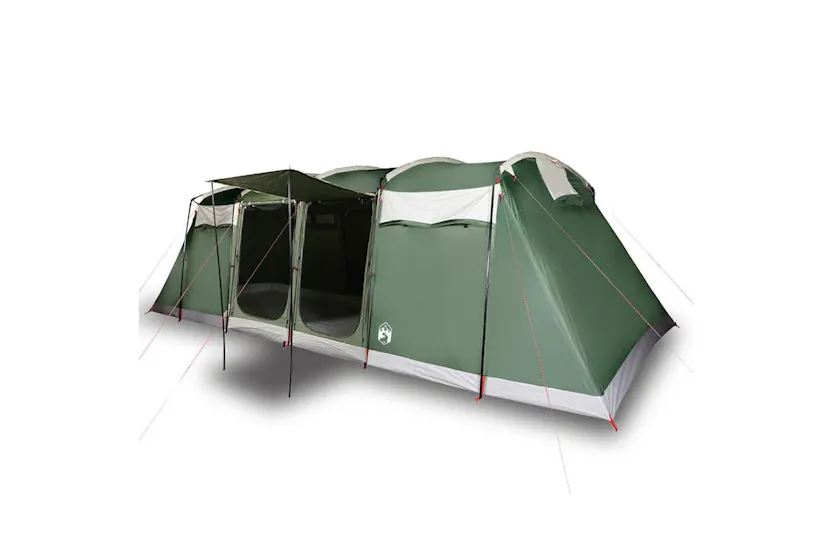 Vidaxl Family Tent Tunnel 8-person Green Waterproof Vidaxl Family Tent Tunnel 8-person Green Waterproof