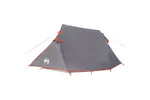 Vidaxl Camping Tent Tunnel 3-person Grey And Orange Waterproof Vidaxl Camping Tent Tunnel 3-person Grey And Orange Waterproof
