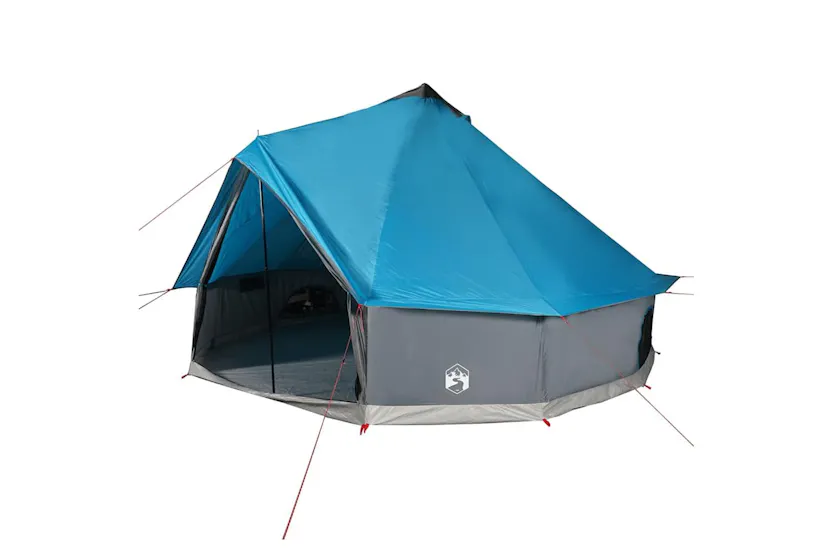 Vidaxl Family Tent Tipi 6-person Blue Waterproof Vidaxl Family Tent Tipi 6-person Blue Waterproof
