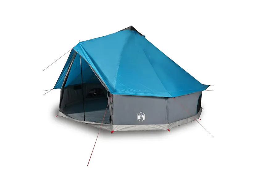 Vidaxl Family Tent Tipi 6-person Blue Waterproof Vidaxl Family Tent Tipi 6-person Blue Waterproof