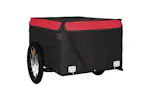 Vidaxl Bike Trailer Black And Red 45 Kg Iron Vidaxl Bike Trailer Black And Red 45 Kg Iron