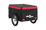 Vidaxl Bike Trailer Black And Red 45 Kg Iron Vidaxl Bike Trailer Black And Red 45 Kg Iron