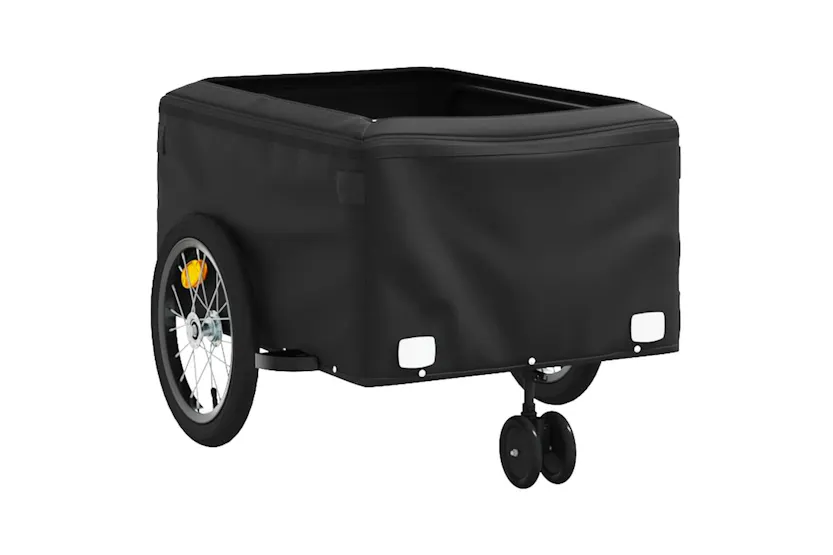 Vidaxl Bike Trailer Black And Red 45 Kg Iron Vidaxl Bike Trailer Black And Red 45 Kg Iron