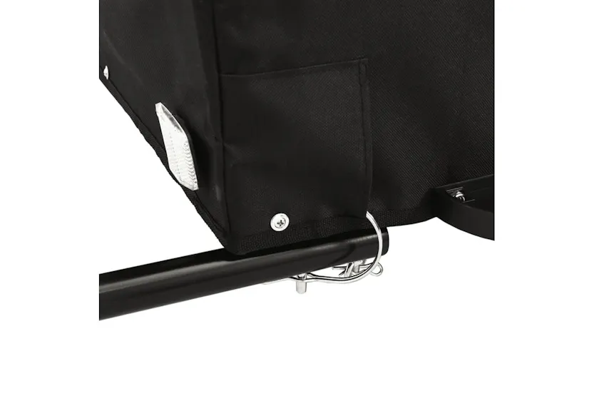 Vidaxl Bike Trailer Black And Red 45 Kg Iron Vidaxl Bike Trailer Black And Red 45 Kg Iron