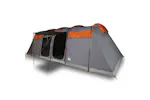 Vidaxl Family Tent Tunnel 10-person Grey And Orange Waterproof Vidaxl Family Tent Tunnel 10-person Grey And Orange Waterproof
