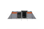 Vidaxl Family Tent Tunnel 10-person Grey And Orange Waterproof Vidaxl Family Tent Tunnel 10-person Grey And Orange Waterproof