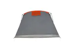 Vidaxl Family Tent Tunnel 10-person Grey And Orange Waterproof Vidaxl Family Tent Tunnel 10-person Grey And Orange Waterproof