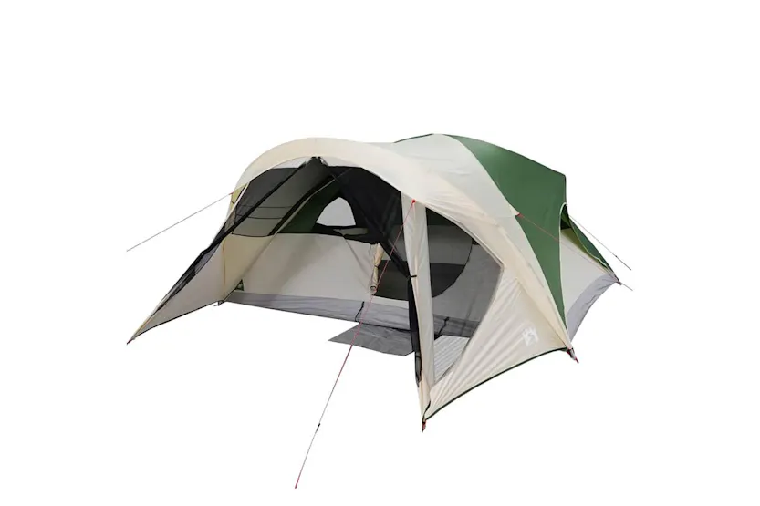 Vidaxl Family Tent Cabin 6-person Green Waterproof Vidaxl Family Tent Cabin 6-person Green Waterproof
