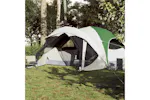Vidaxl Family Tent Cabin 6-person Green Waterproof Vidaxl Family Tent Cabin 6-person Green Waterproof