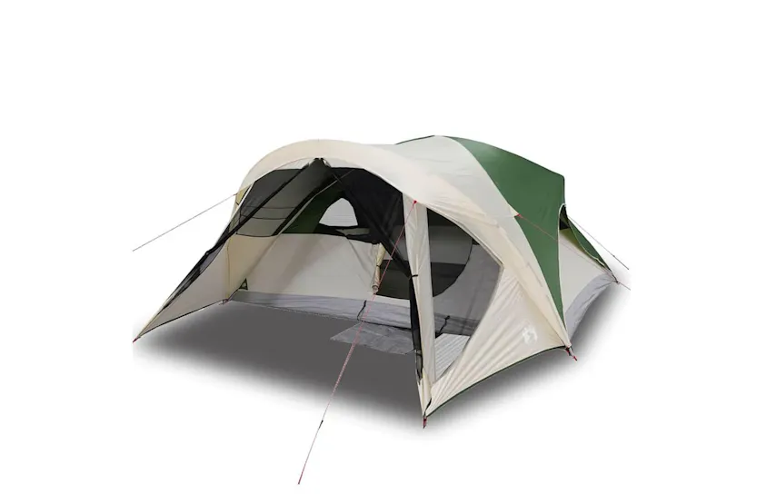 Vidaxl Family Tent Cabin 6-person Green Waterproof Vidaxl Family Tent Cabin 6-person Green Waterproof