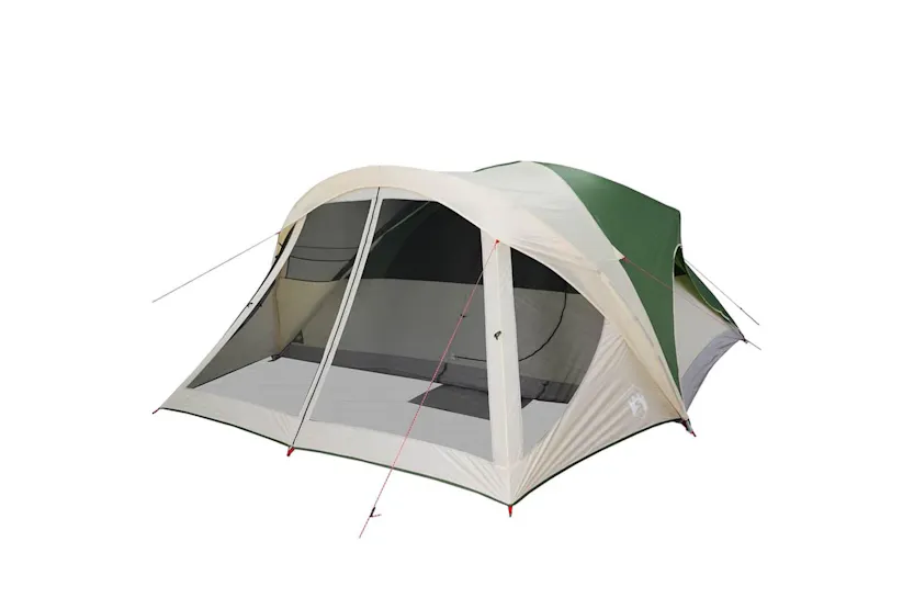 Vidaxl Family Tent Cabin 6-person Green Waterproof Vidaxl Family Tent Cabin 6-person Green Waterproof