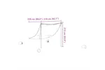 Vidaxl Beach Canopy With Sand Anchors Blue 214x236 Cm Vidaxl Beach Canopy With Sand Anchors Blue 214x236 Cm