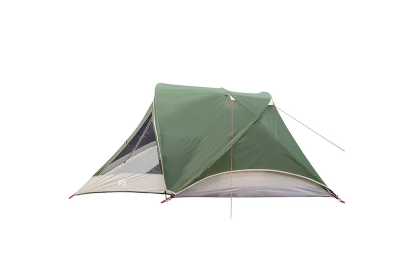 Vidaxl Camping Tent Cabin 4-person Green Waterproof Vidaxl Camping Tent Cabin 4-person Green Waterproof