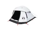 Vidaxl Camping Tent Dome 1-person White Blackout Fabric Waterproof Vidaxl Camping Tent Dome 1-person White Blackout Fabric Waterproof