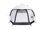Vidaxl Camping Tent Dome 1-person White Blackout Fabric Waterproof Vidaxl Camping Tent Dome 1-person White Blackout Fabric Waterproof